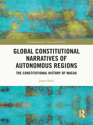 cover image of Global Constitutional Narratives of Autonomous Regions